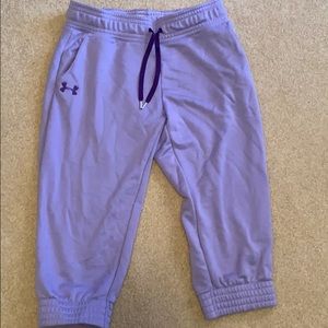 Under Armour Women’s Purple 3/4 Pants